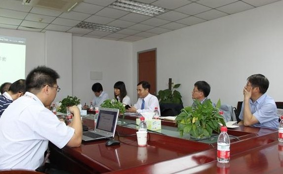 張家港浦項不銹鋼有限公司總經(jīng)理金容敏先生一行到訪信用行